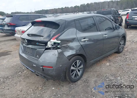 2021 Nissan Leaf S Plus 62 Kwh z USA, uszkodzony, nr VIN 1N4BZ1BVXMC552659